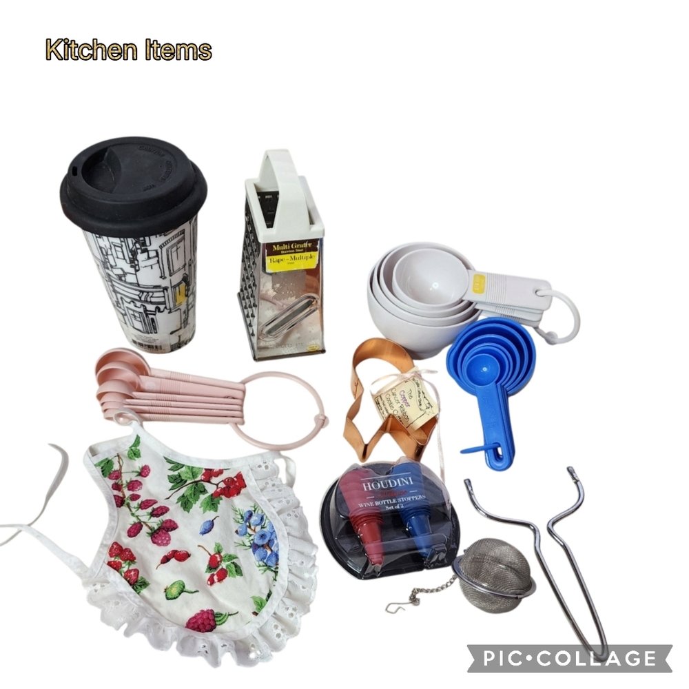 Kitchen Utensils 10 piece multiple brands & types of useful cooking items